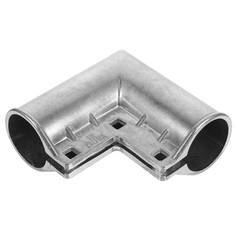 Fence Gate Elbow Aluminum Chain Link Fence Gate Corners Zinc-Plated 32x32mm Agricultural Fencing Accessory - Image 1