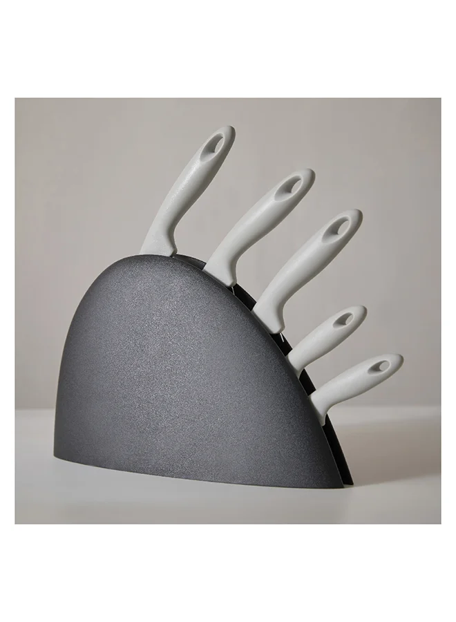 Home Box Atlanta 6-Piece Knife Block Set 29 x 8 x 18 cm