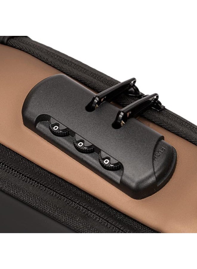 USB Charging Sling Anti-theft Shoulder Bag, Crossbody Bag Men's & Women, Waterproof Motorcycle Bag  - Image 5