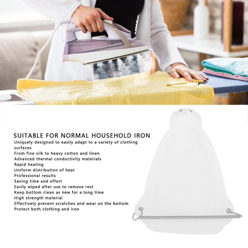 Iron Shoe Cover Protector Plate For Ironing Prevents Burn Sticking - Image 5