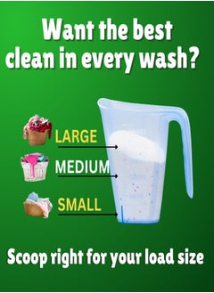 WOW Detergent Powder Green – 2.5kg | Stain Removal & Deep Cleaning | Fresh Scent | For All Fabrics  - Image 5
