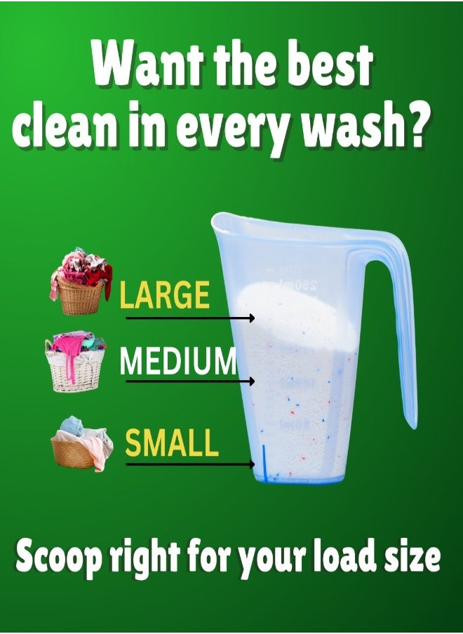 Detergent Powder Green – 2.5kg | Stain Removal & Deep Cleaning | Fresh Scent | For All Fabrics
