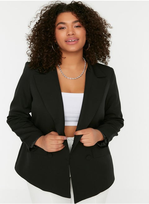 Plus Size Jacket Trendyol Curve