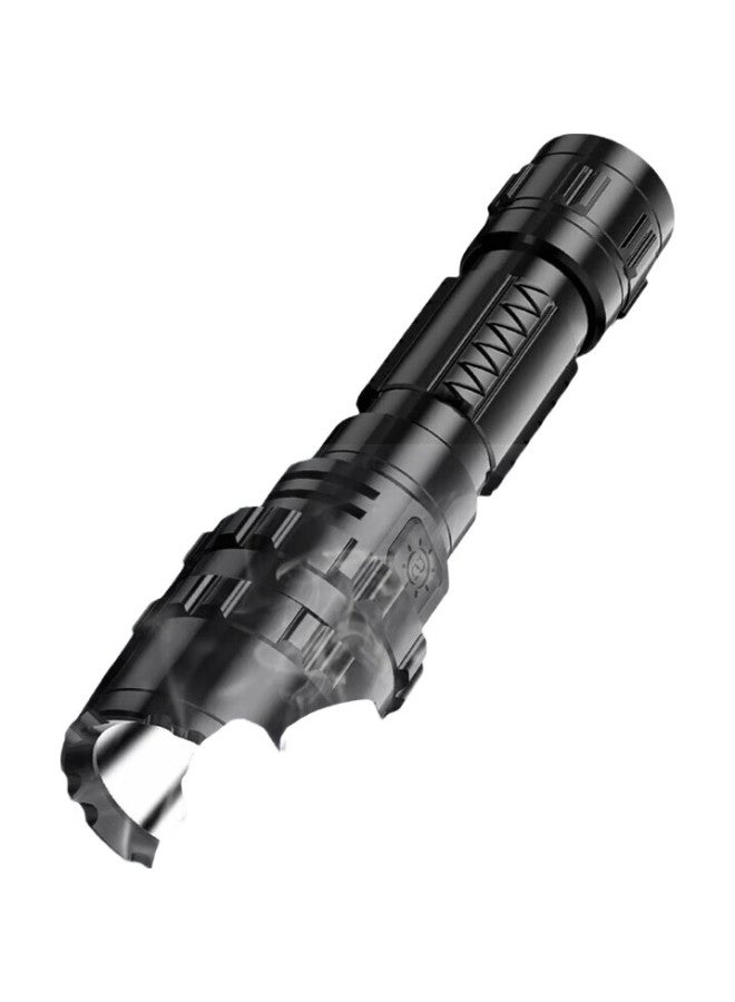 SkyFire مصباح يدوي مضاد للانفجار، سطوع عالي، عمر بطارية طويل، ليزر LED، فائق السطوع، قابل لإعادة الشحن، للاستخدام في الدوريات العسكرية، الصناعة الكيميائية، إطفاء الحرائق، الاستخدام الخارجي - Image 3