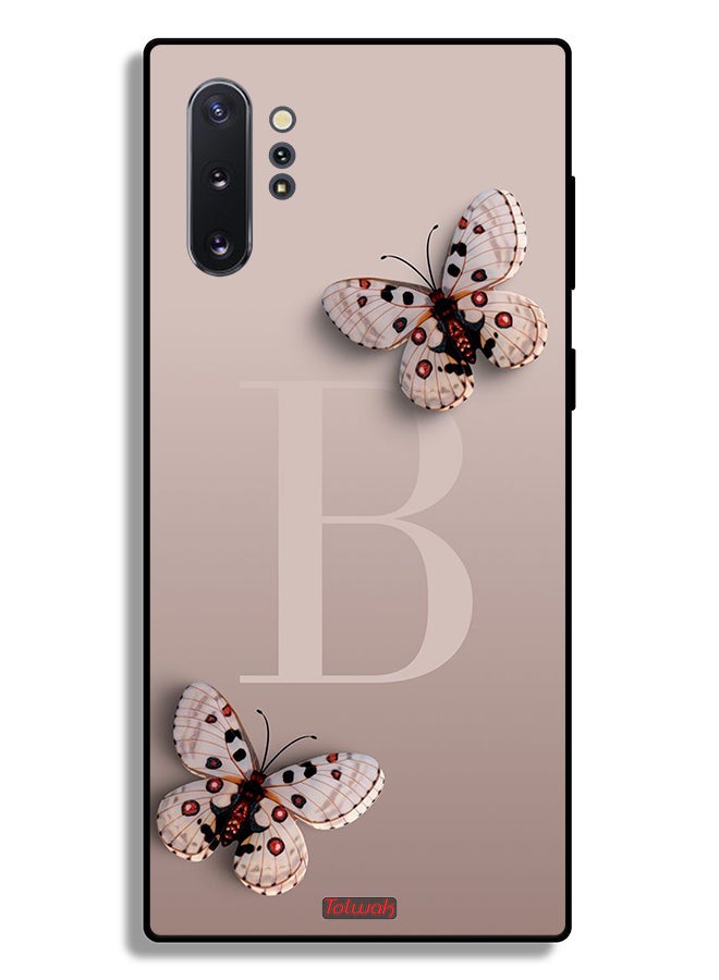 Tolwak غطاء حماية لهاتف سامسونج جالكسي نوت 10 بلس 5G بفراشات - Image 2