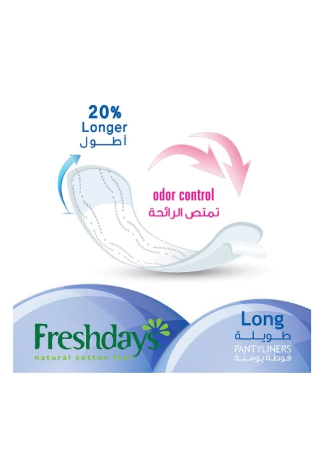 Freshdays Daily Liners Long 24 Pads – Pack of 1- Lightweight & Comfortable Protection - Image 4