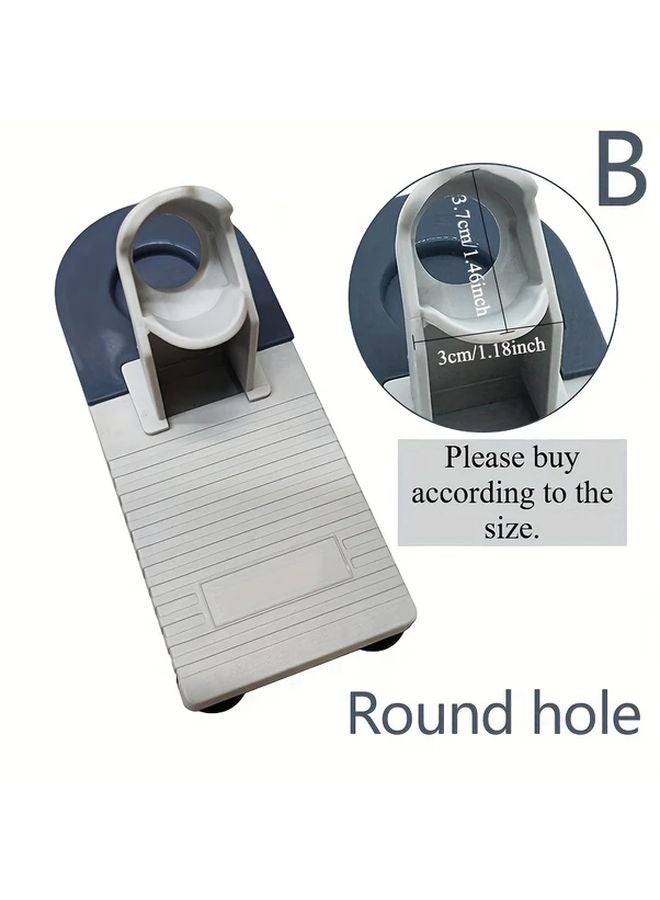 حامل مسدس الغراء الساخن ذو قاعدة بلاستيكية متينة وفم دائري لتنظيم مساحة العمل - Image 1