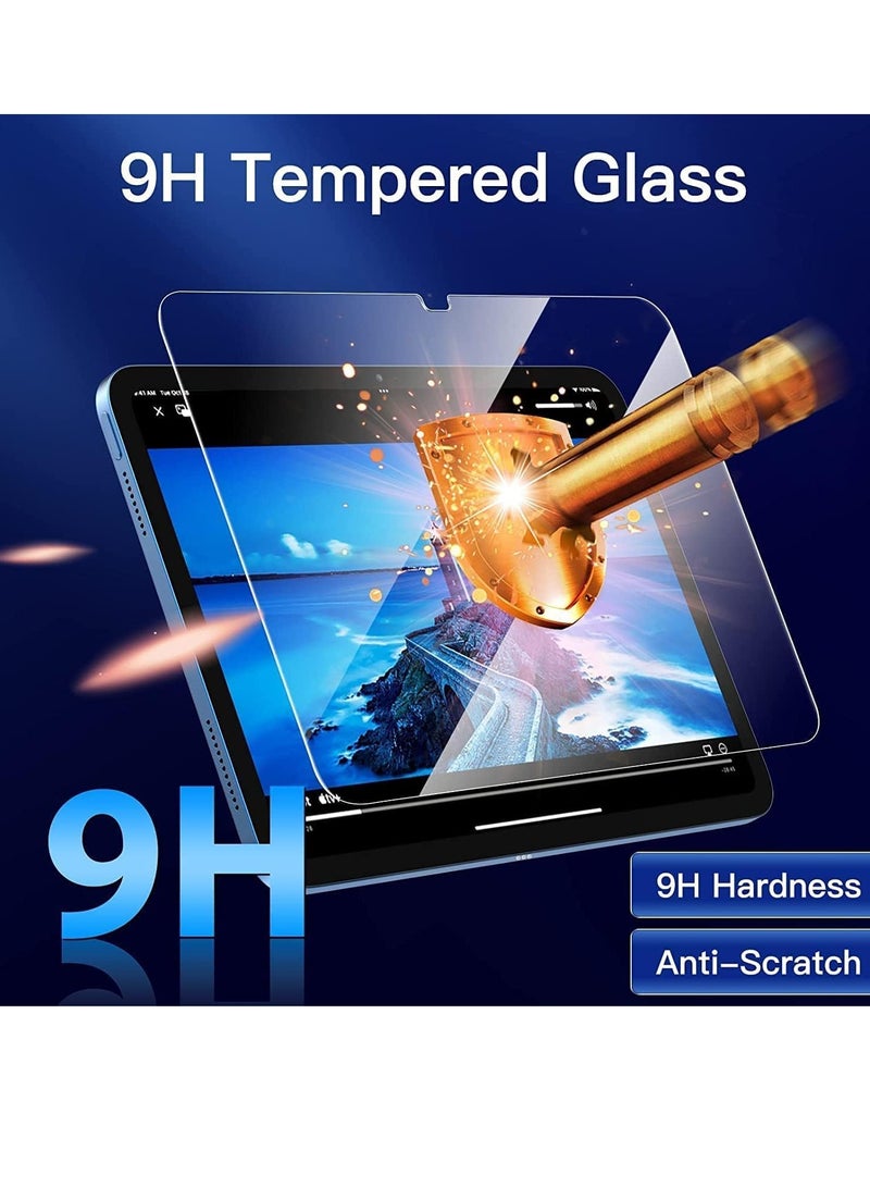 DUSALA Screen protector for iPad 10.9 inch 2022 10th Generation Edge to Edge Full Screen Coverage Anti Scratch Tempered Glass 2 Pack - Image 2