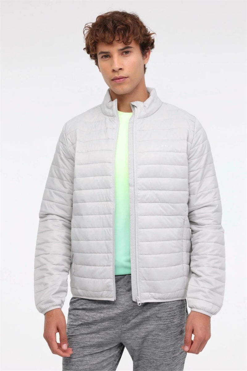 LUMBERJACK A10168809208010 4M Ml Star 1Ow1000 4Fx Gray Men's Coat  - Image 1