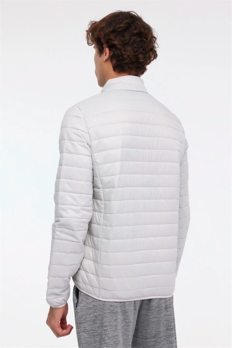 LUMBERJACK A10168809208010 4M Ml Star 1Ow1000 4Fx Gray Men's Coat  - Image 4