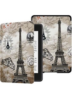 Cosmostech Amazon Kindle Paperwhite 4 E-Book Reader Case Paris Tower 