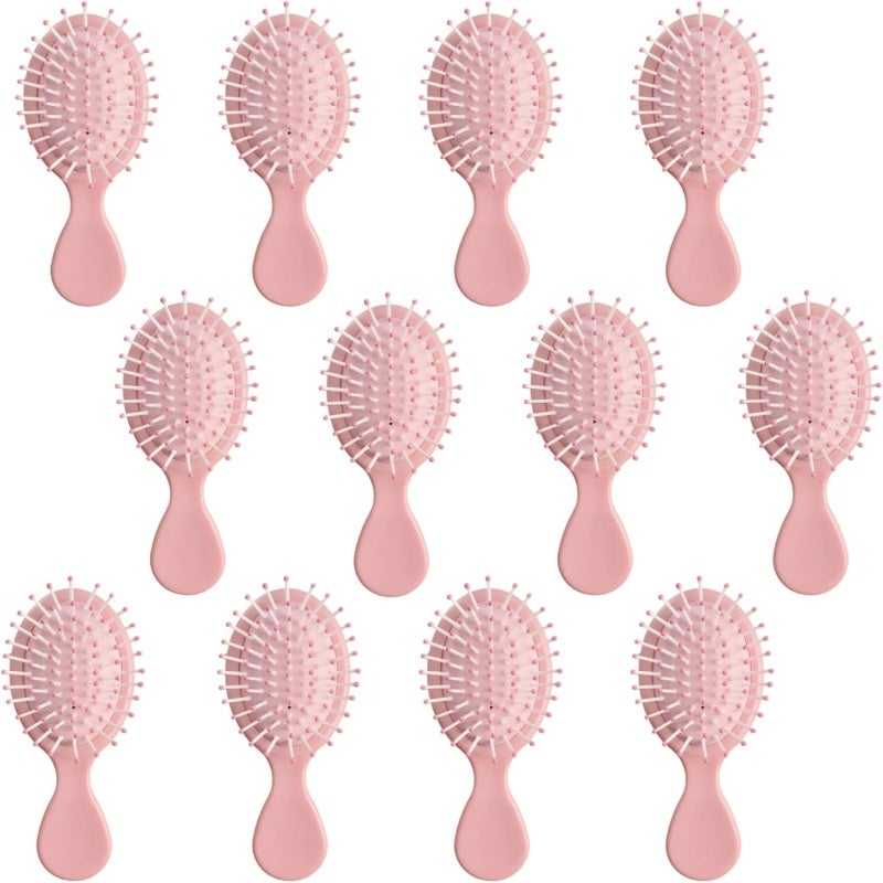 Mini Air Cushion Comb: 14 * 6 * 3CM Gentle Scalp-Massaging Teeth - Ergonomic Non-Slip Handle Portable Hair Comb for Travel Daily Use Adults Kids - Image 2