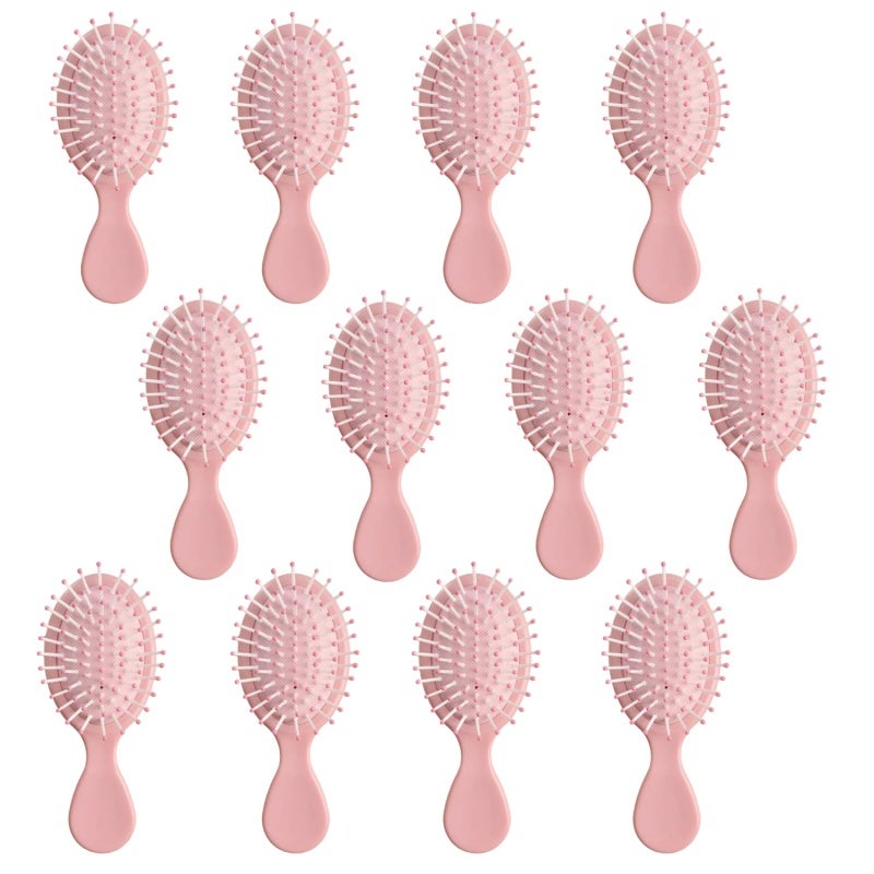 Mini Air Cushion Comb: 14 * 6 * 3CM Gentle Scalp-Massaging Teeth - Ergonomic Non-Slip Handle Portable Hair Comb for Travel Daily Use Adults Kids - Image 1