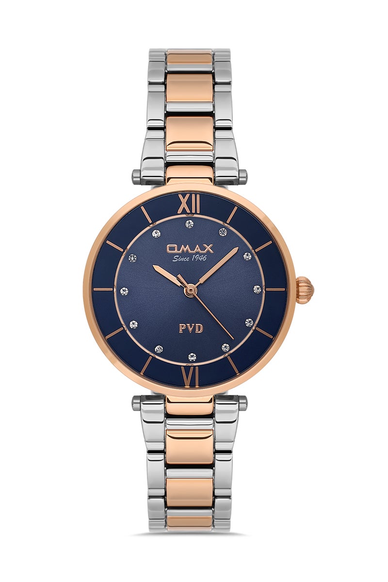 OMAX Women’s Wrist-Watch | Analog | Stainless Steel Band | Elegant Design - Image 1