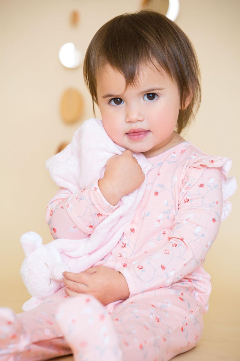Angel Dear - Pink Elephant, Blankie - Image 2