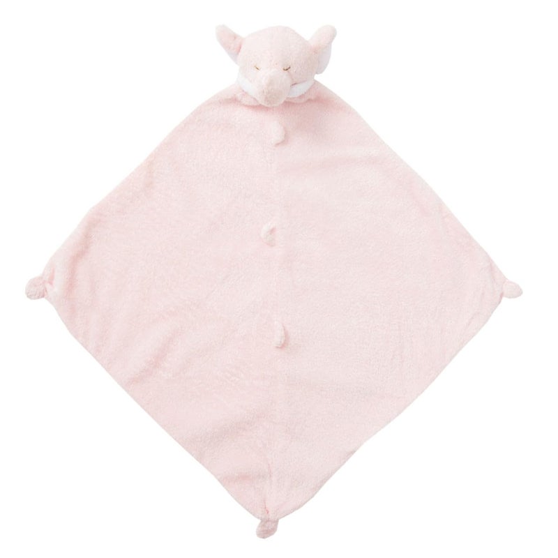 Angel Dear - Pink Elephant, Blankie - Image 1