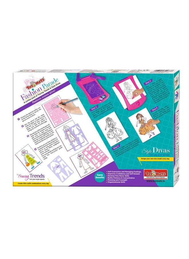 toymate Fashion Parade - A Combo Game of Style Divas and Tracing Trends - Image 2