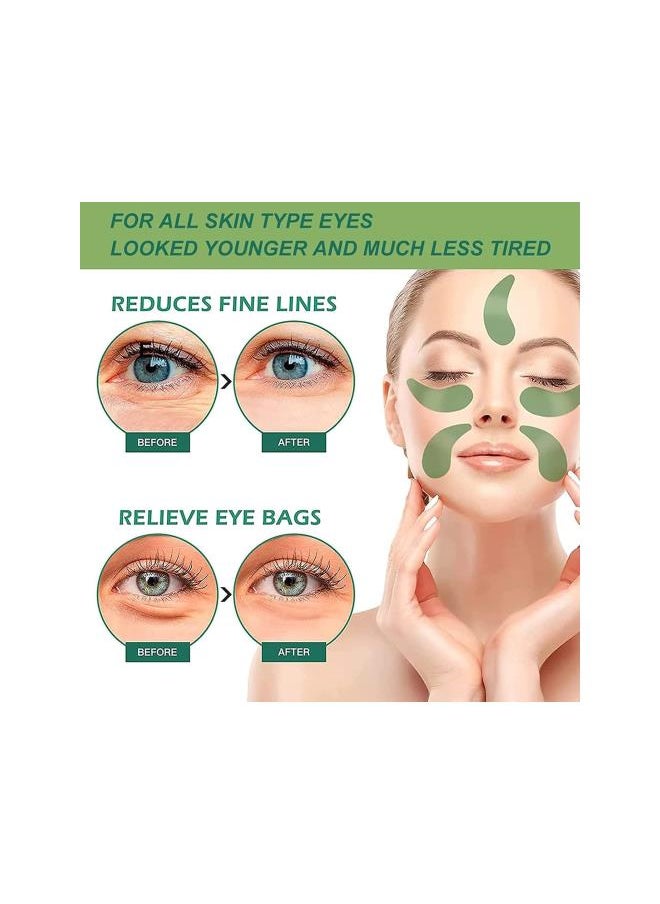 Generic - Seaweed Tightening Eye Mask, Anti-Wrinkle Hydrating Eye Patches, Under Eye Patches for Puffy Eyes, Reduce Wrinkles Under Eye Bags (120PCS) - Image 1