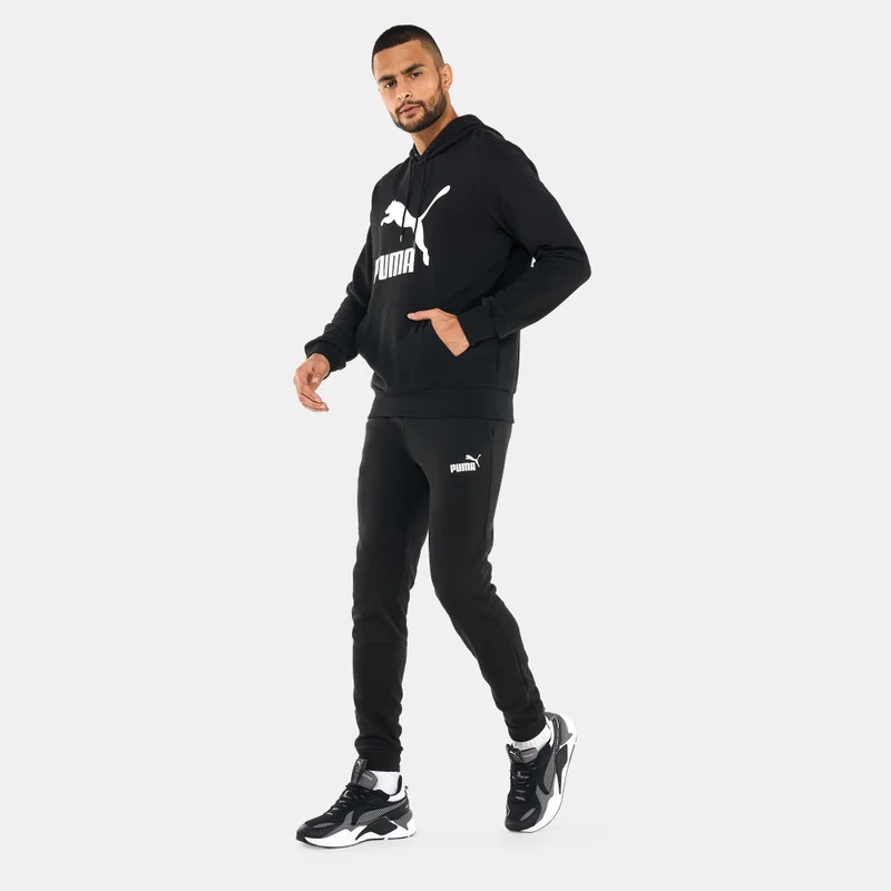 PUMA Black Men's Classics Logo Hoodie for Men | Best Price UAE