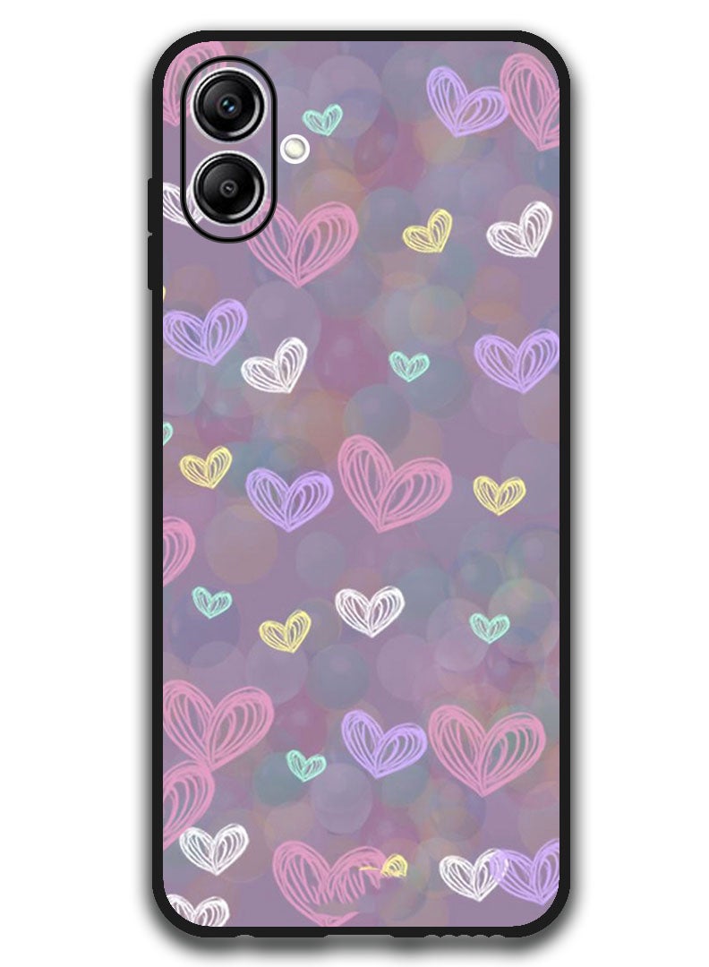 Theodor Protective Case Anti Scratch Shock Proof Bumper Cover For Samsung Galaxy A06 Small Hearts (4) - Image 1