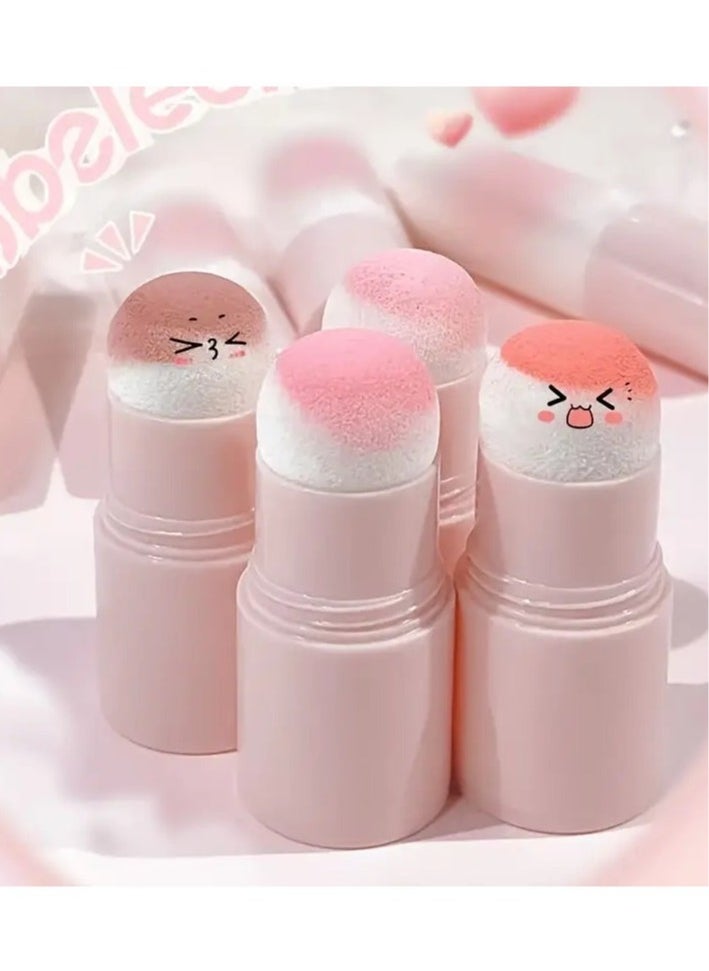 ZVEV 1 pc Peachy Glow Cream Blush Stick - Soft, Glide-On, Easy Application for Beginners - Natural Shade, Precision Applicator for Flawless Definition #01  - Image 5