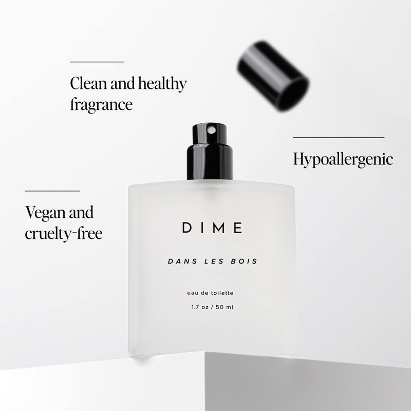 Dime Beauty Perfume Dans Les Bois, 1.7 oz / 50 ml - Feminine and Bold Scent, Hypoallergenic, Clean Perfume, Eau de Toilette For Women - Image 5