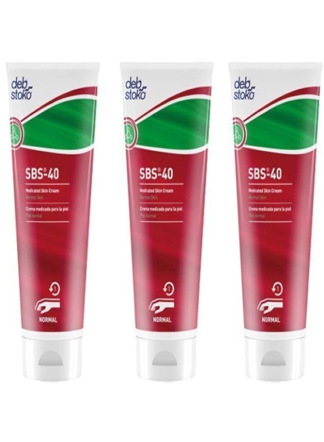 Aode SBS-40 Medicated Skin Cream 100ml 3 tubes