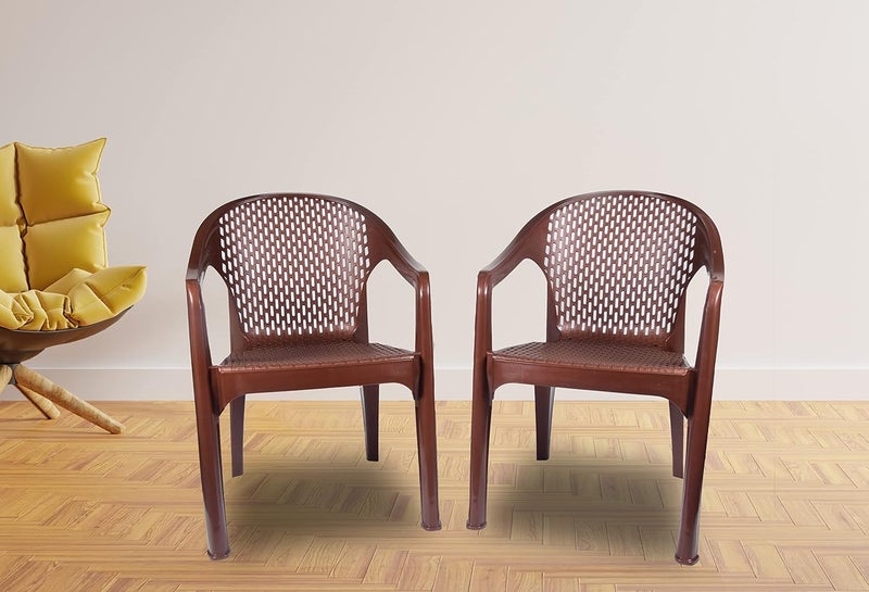 Comfort Creation Antique Chair with Fully Comfort Weight Bearing Capacity 200 kg Supreme Class Chair Pack of 4 - Image 2