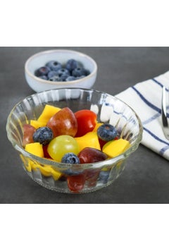 Clear Textured Glass Bowls Mini Bowls for Prep Desserts Dips Ice Cream Yogurt Fruit Dips Candy Nuts Snack Prep Bowls Salad Bowls for Kitchen Set of 6 - pzsku/ZCFE107F7A79F0FA66000Z/45/_/1709626108/b8ad6bd4-943c-4635-9bb2-974f8bff5349