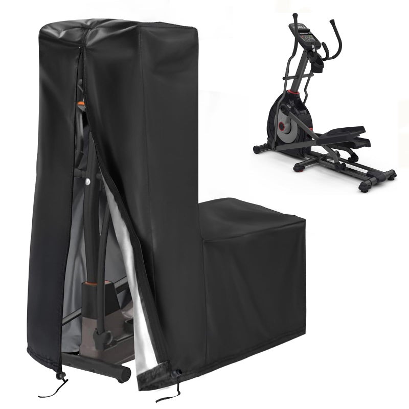 Aidetech Elliptical Exercise Machine Cover For Schwinn Fitness, Dust-Proof Covers for Elliptical Machine for Home Use Elliptical Trainer - 70''D x 28''W x 71''H - Image 1