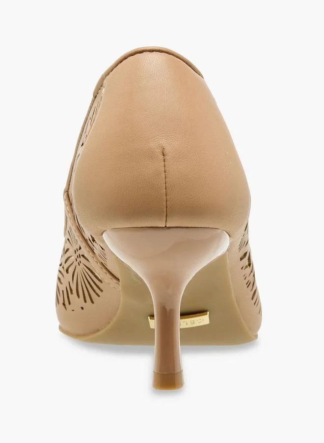 Celeste  Women Laser Cut Pumps for Women | Best Price UAE