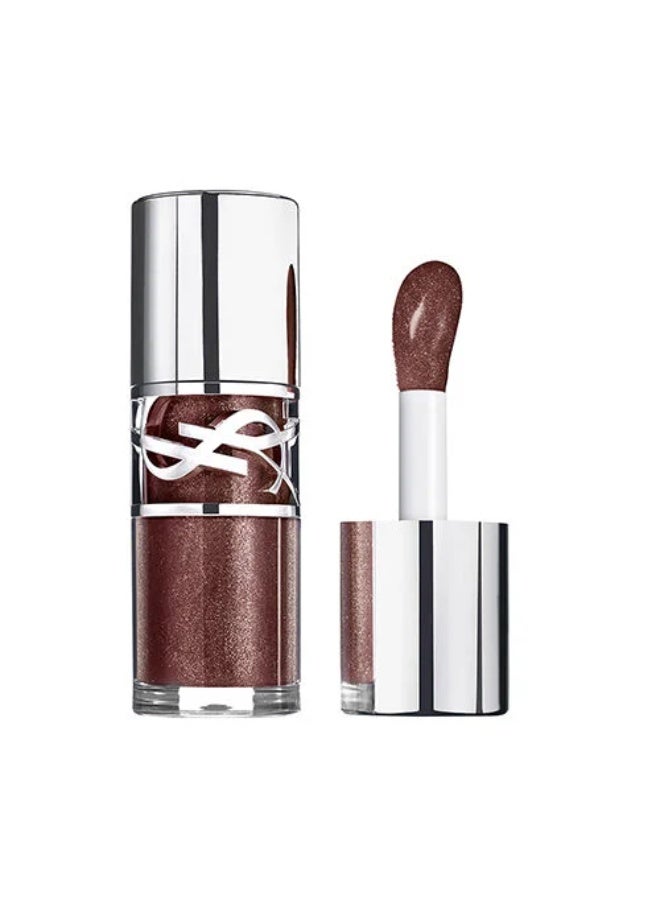 Yves Saint Laurent YSL Loveshine Plumping Lip Oil Gloss 6 Espresso Stardust 6ml – Hydrating Glossy Lip Oil for Plump Shiny Lips - Image 1