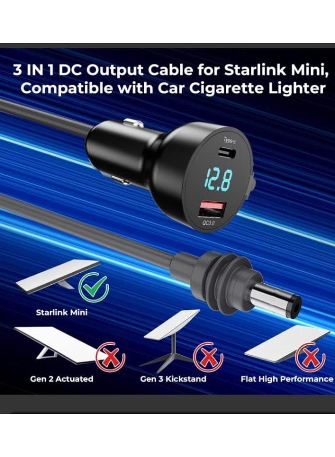 3-in-1 Fast Charging Car Charger Adapter - Image 2