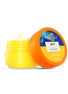 Aqualogica Glow+ Hydra Gel Face Moisturizer with Vitamin C & Papaya | Gives Deep Hydration & Glowing Skin | Water-Like Texture | for Normal to Combination Skin | 0.71 Oz/20 g  - Image 1