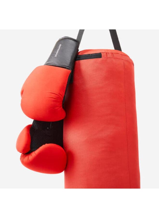 OUTSHOCK Kids' Punching Bag and Boxing Gloves Set - Red  - Image 2
