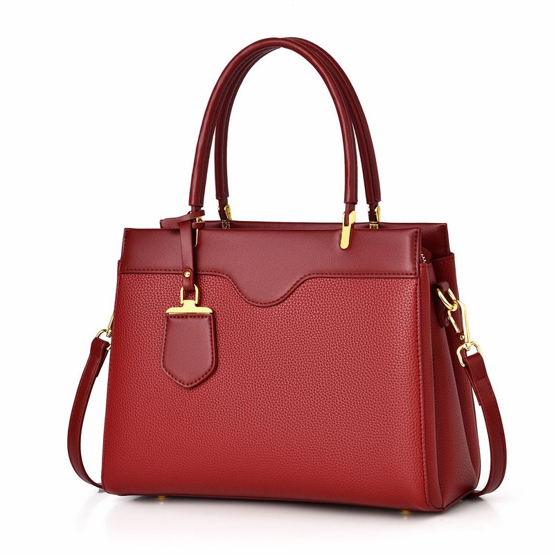 Colorblock Tote Bag for Women Large Capacity - Image 4