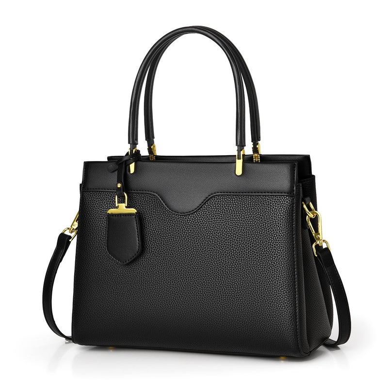 Colorblock Tote Bag for Women Large Capacity - Image 2