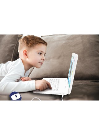 Lexibook Bilingual Educational Laptop for Kids (French/English) with 170 Interactive Learning Activities, Large Screen Children's Learning Computer Toy for Languages, Mathematics, Logic, Typing Skills, Clock Reading, Music and Games, STEM Early Learning Laptop for Boys and Girls - view 5