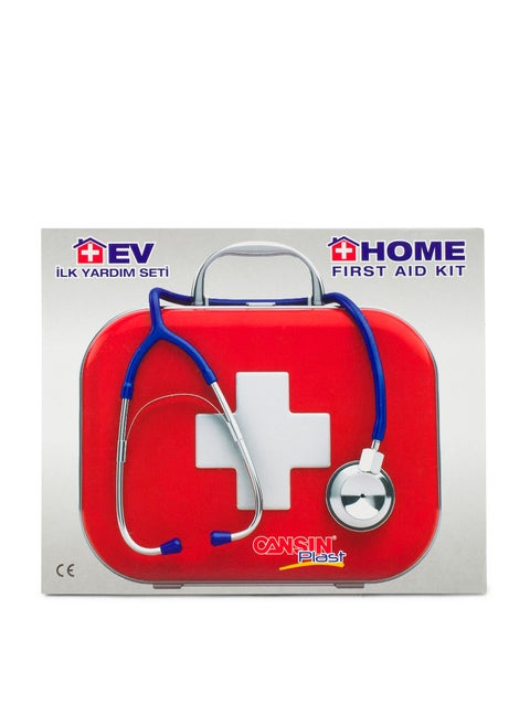 Home First Aid Kit – Emergency Medical Set for Home & Office – Bandages, Plasters, Gauze & More – Compact & Essential First Aid Box