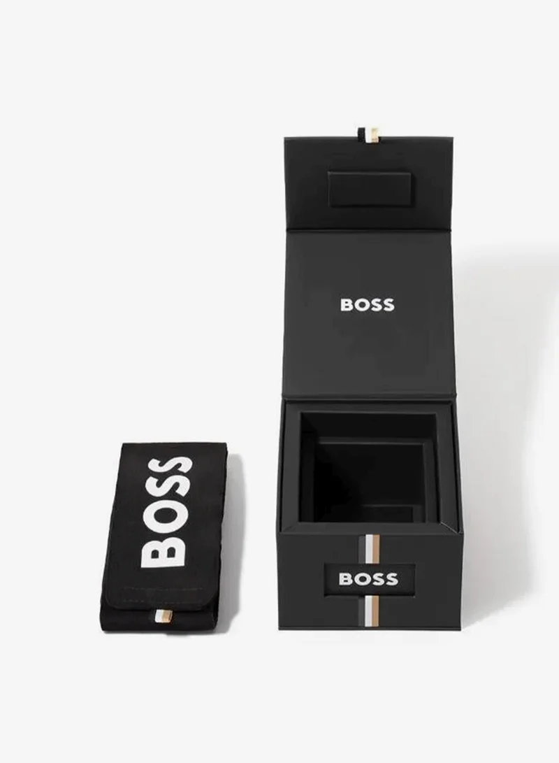 BOSS  Chronograph Quartz Watch GRAND PRIX steel Bracelet for Men | Best Price UAE