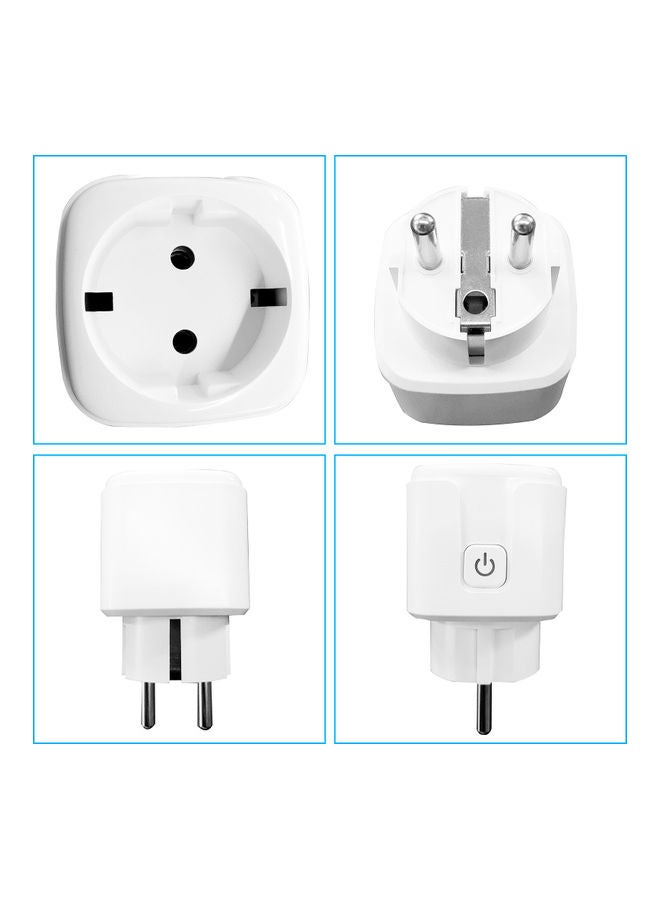 NIBEMINENT Wirelessly Connected Intelligent Household Adapter Plug White  - Image 5