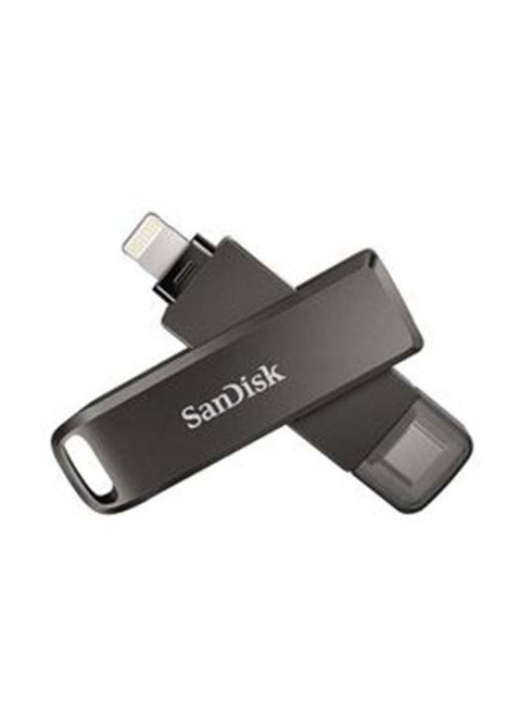 فلاش درايف آي إكسباند فاخر - USB C + Lightning - للآيفون والآي باد، وللأجهزة ذات منفذ USB Type C بما فيها أجهزة الأندرويد 256 GB