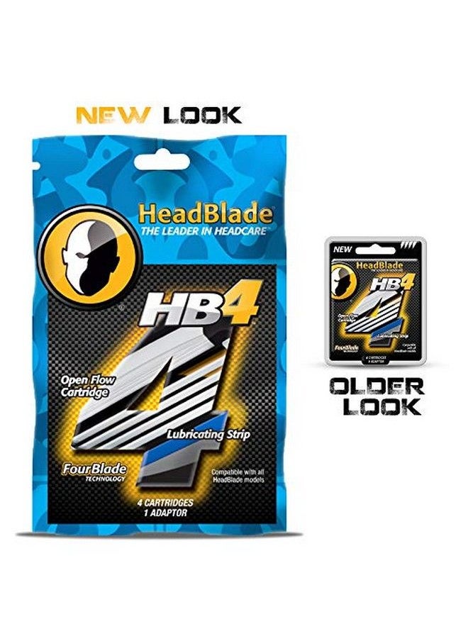 HeadBlade - Atx Men'S Head Shaving Basics Bundle With 8Oz Headslick Cream Razor Blade Refills Close Shave Kit With An Easier And Faster Shave - Image 1