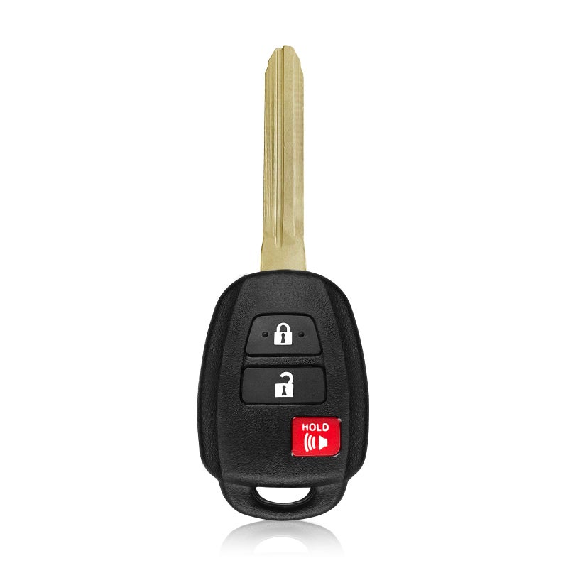 بديل Keylessbest لعام 2018 2019 2020 2021 تويوتا RAV4 هايلاندر تاكوما تندرا سيكويا جهاز تحكم عن بعد GQ452T 3 أزرار 314MHz أسود