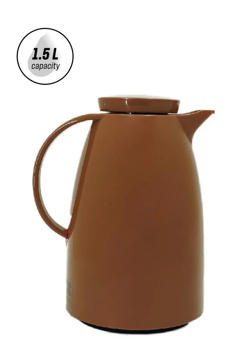 BASURRAH Thermal Flask for Tea & Coffee – 1.5L Capacity 