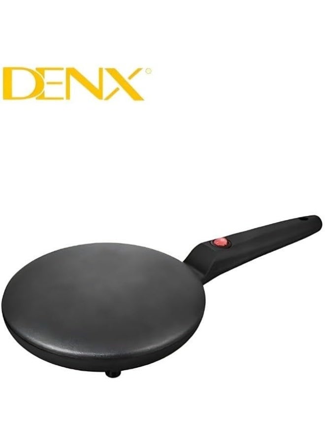 DENX Instant Crepe Maker DX2530 – Handheld Electric Pancake & Crepe Machine, 7‑inch Non‑Stick Surface, Temperature Control, Easy to Clean, Versatile Electric Baking Pan - Image 1