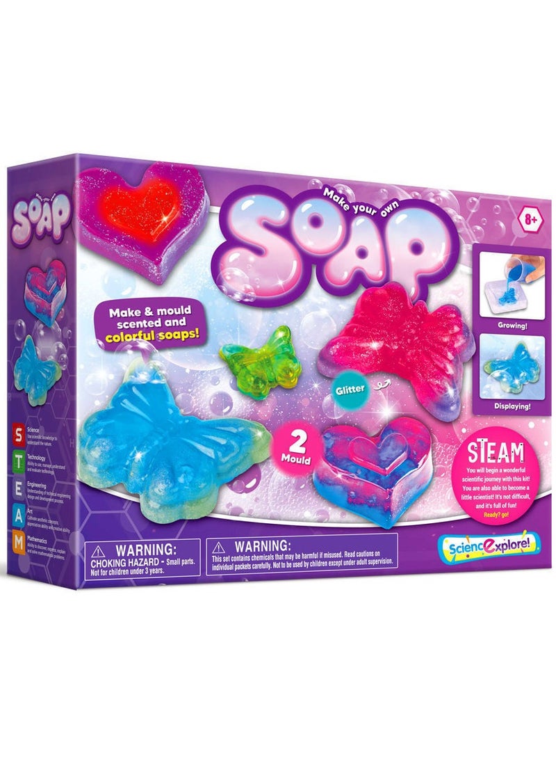 Children's Soap Making Kit - Easter Craft Science Toy - Birthday Easter Gift for Girls and Boys Aged 6-12- DIY Kit for Girls - The Best Educational Handicraft Activity Gift for Children Aged 6-12 - Image 4