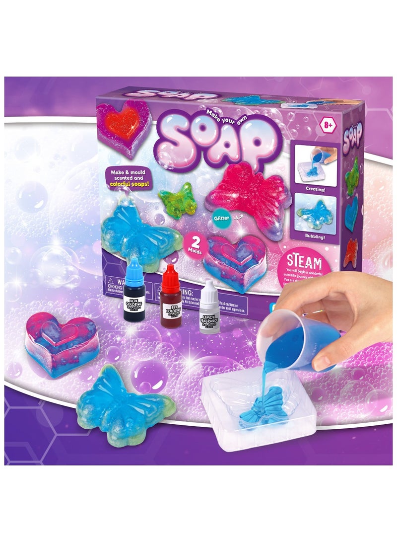 Children's Soap Making Kit - Easter Craft Science Toy - Birthday Easter Gift for Girls and Boys Aged 6-12- DIY Kit for Girls - The Best Educational Handicraft Activity Gift for Children Aged 6-12 - Image 2