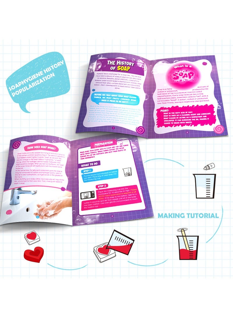 Children's Soap Making Kit - Easter Craft Science Toy - Birthday Easter Gift for Girls and Boys Aged 6-12- DIY Kit for Girls - The Best Educational Handicraft Activity Gift for Children Aged 6-12 - Image 5
