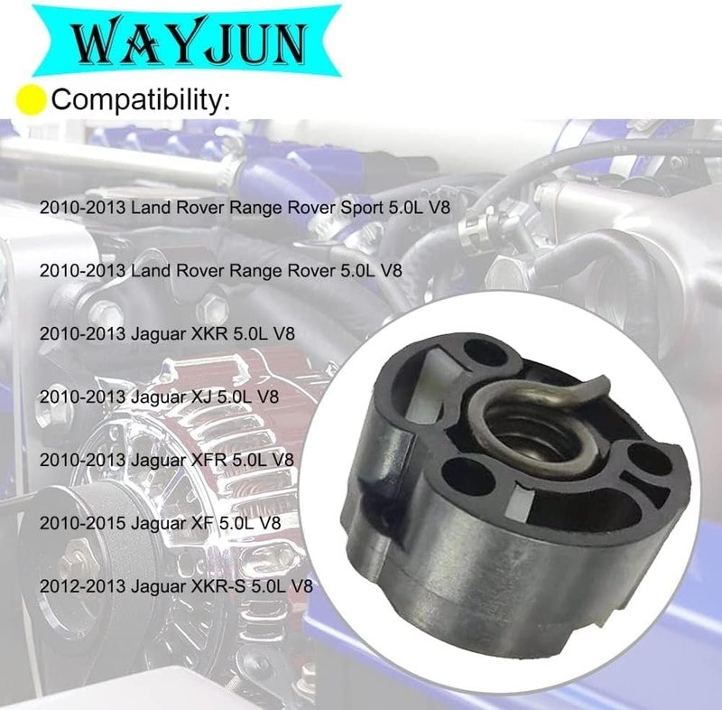 WayJun LR058080 Supercharger Snout 5.0 Compatible with Select Jaguar 2012-2015 XF XJ XFR XKR XKR-S, 2010-2013 Land Rover Range Rover & Sport Models - Image 4